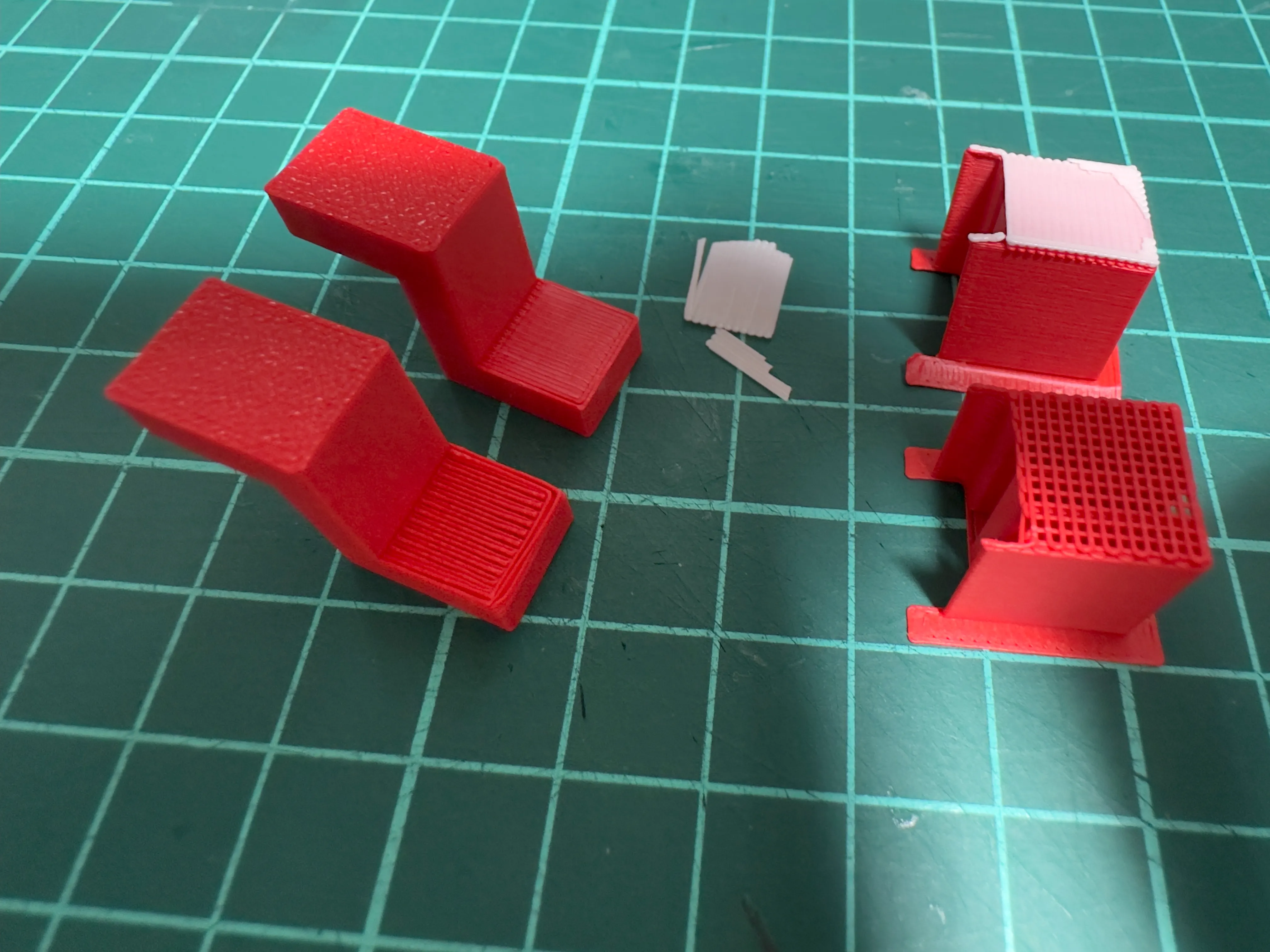 サポート剥離後